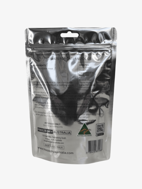 Freeze Dry Australia Freeze Dried Crocodile Bites 70g, Dog & Cat Treats