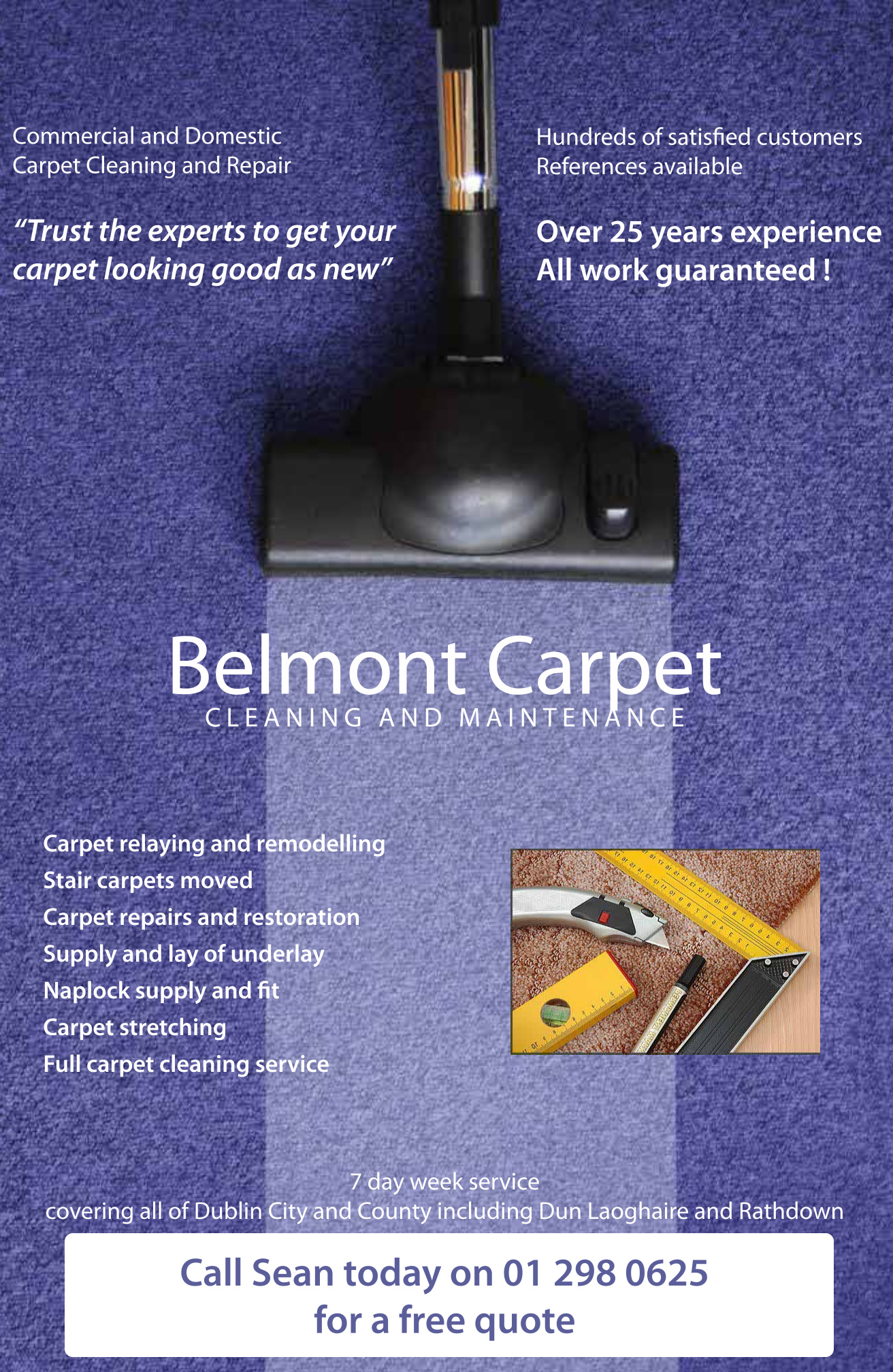 Belmont Carpet Cleaning Dublin Carpet Repair Dublin Carpet Relaying