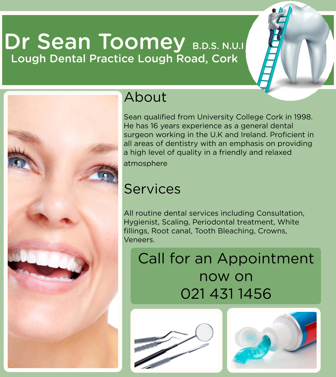 Sean Toomey Cork City Centre Lough Road Dental Practice