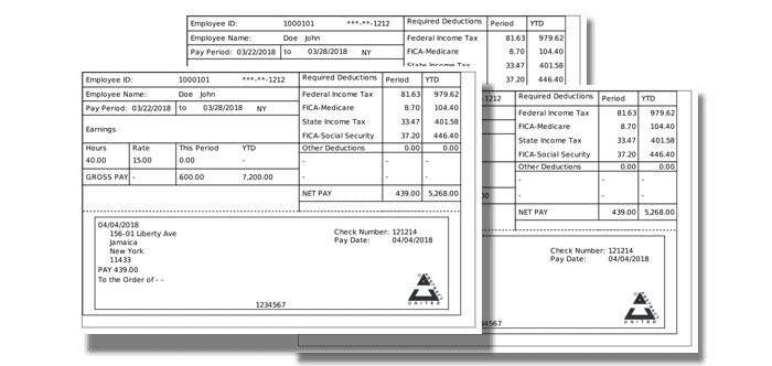 Home PayCheck Stub Online