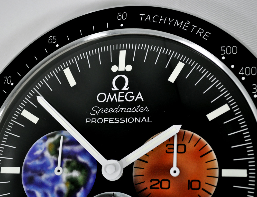 Omega Speedmaster From THE Moon TO Mars Dealers Showroom Wall Clock