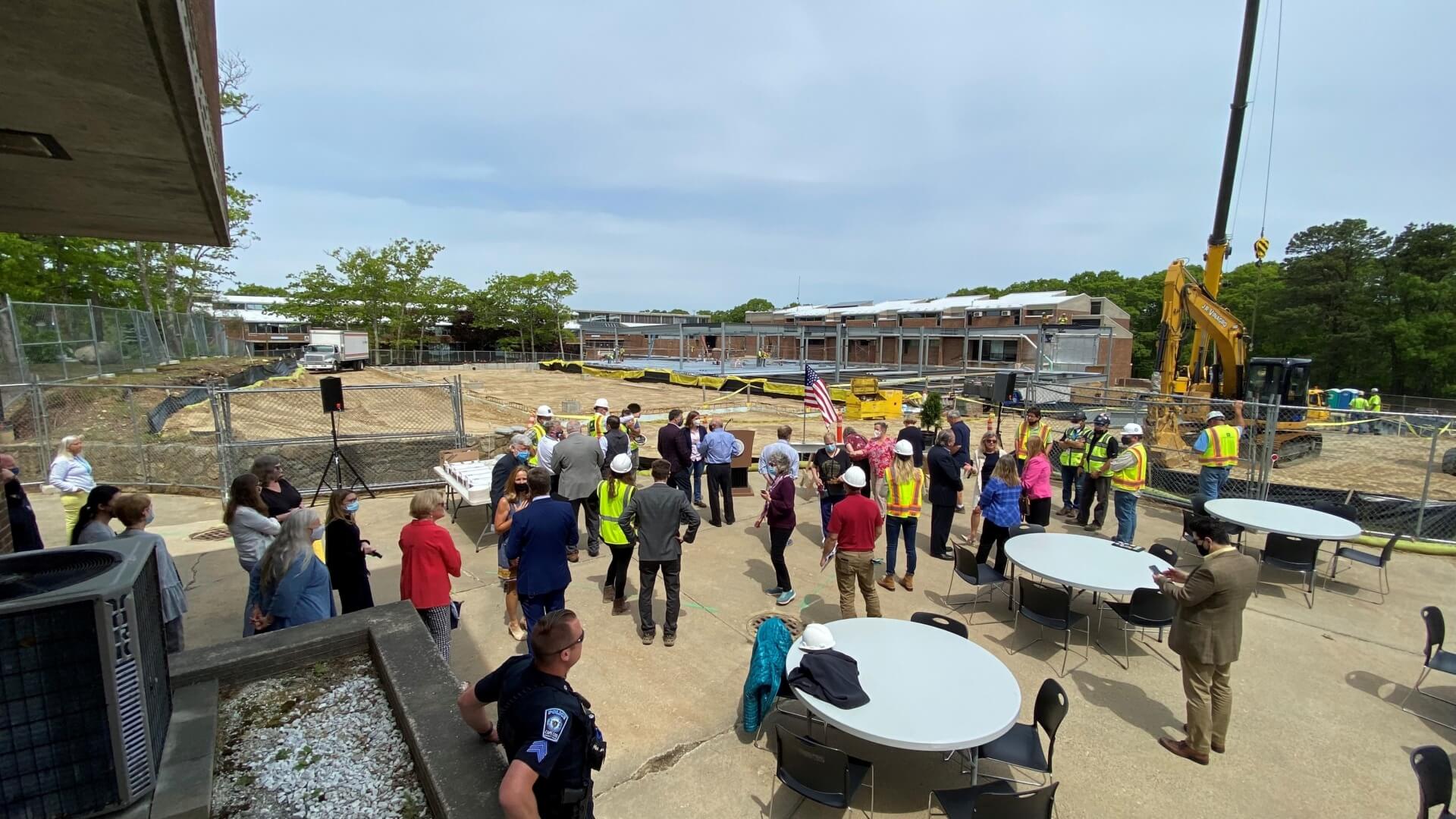 Cape Cod Community College Topping Off Ceremony Payette