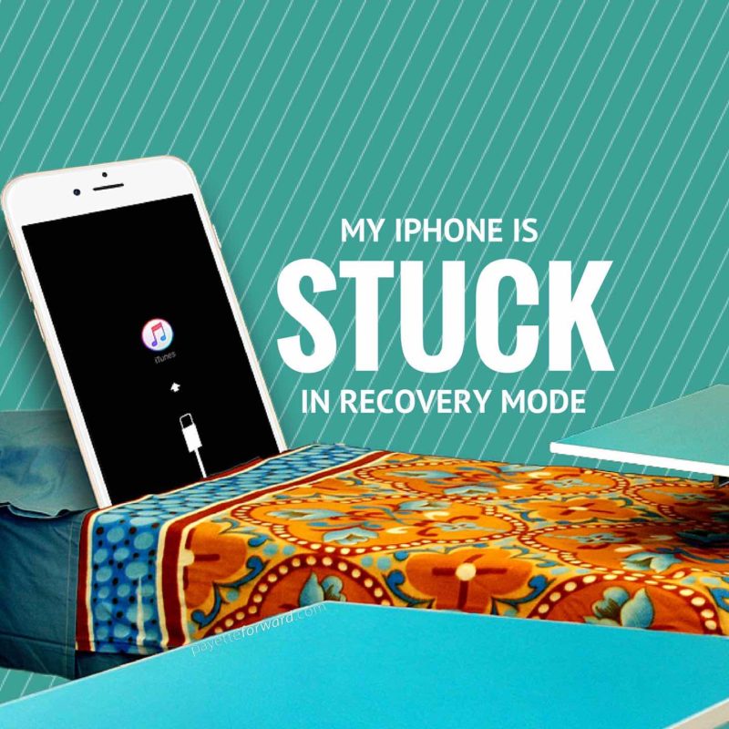 iPhone Stuck In Recovery Mode? Here's How To Get It Out.