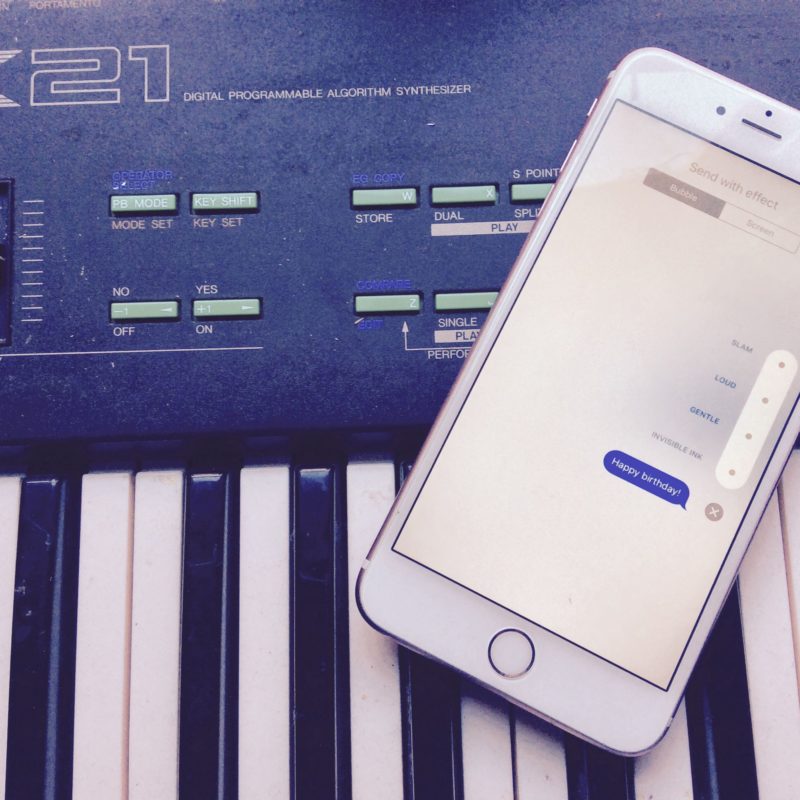 iPhone Messages in iOS 10 How To Send Effects and Reactions