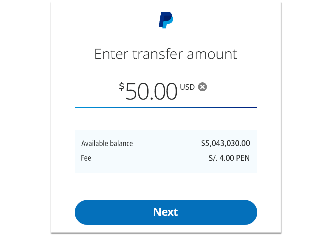 A new way to withdraw funds from PayPal PayPal PE