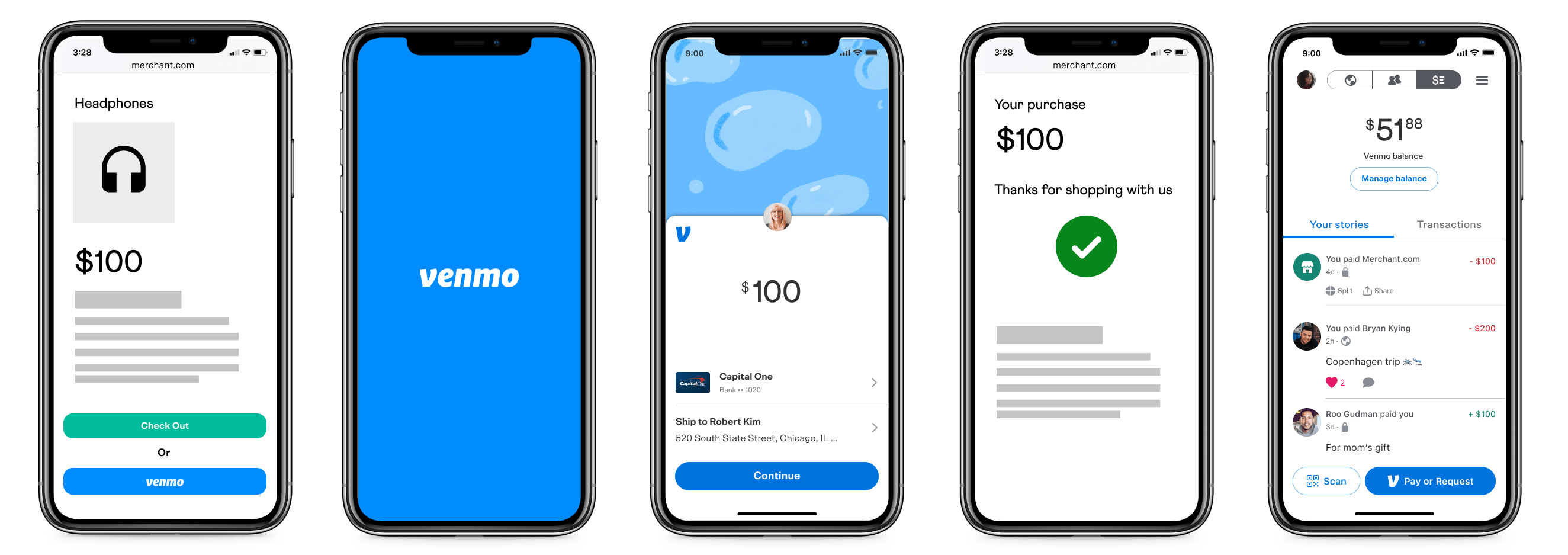 Pay with Venmo