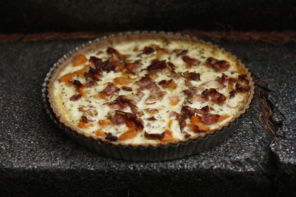 Dýňový quiche s pražskou šunkou pazitka.cz