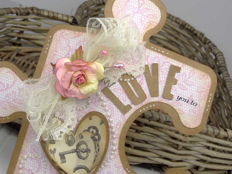 Puzzle Piece Valentine - Pazzles Craft Room
