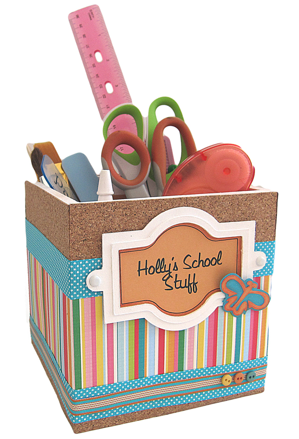 School Supply Box Pazzles Craft Room