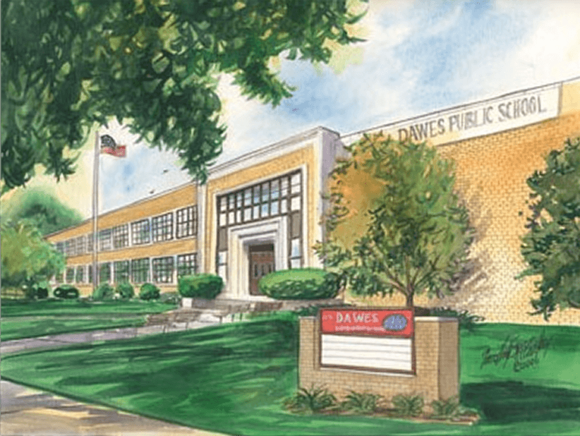 Dawes Comprehensive Gifted School Playlot PBC Chicago