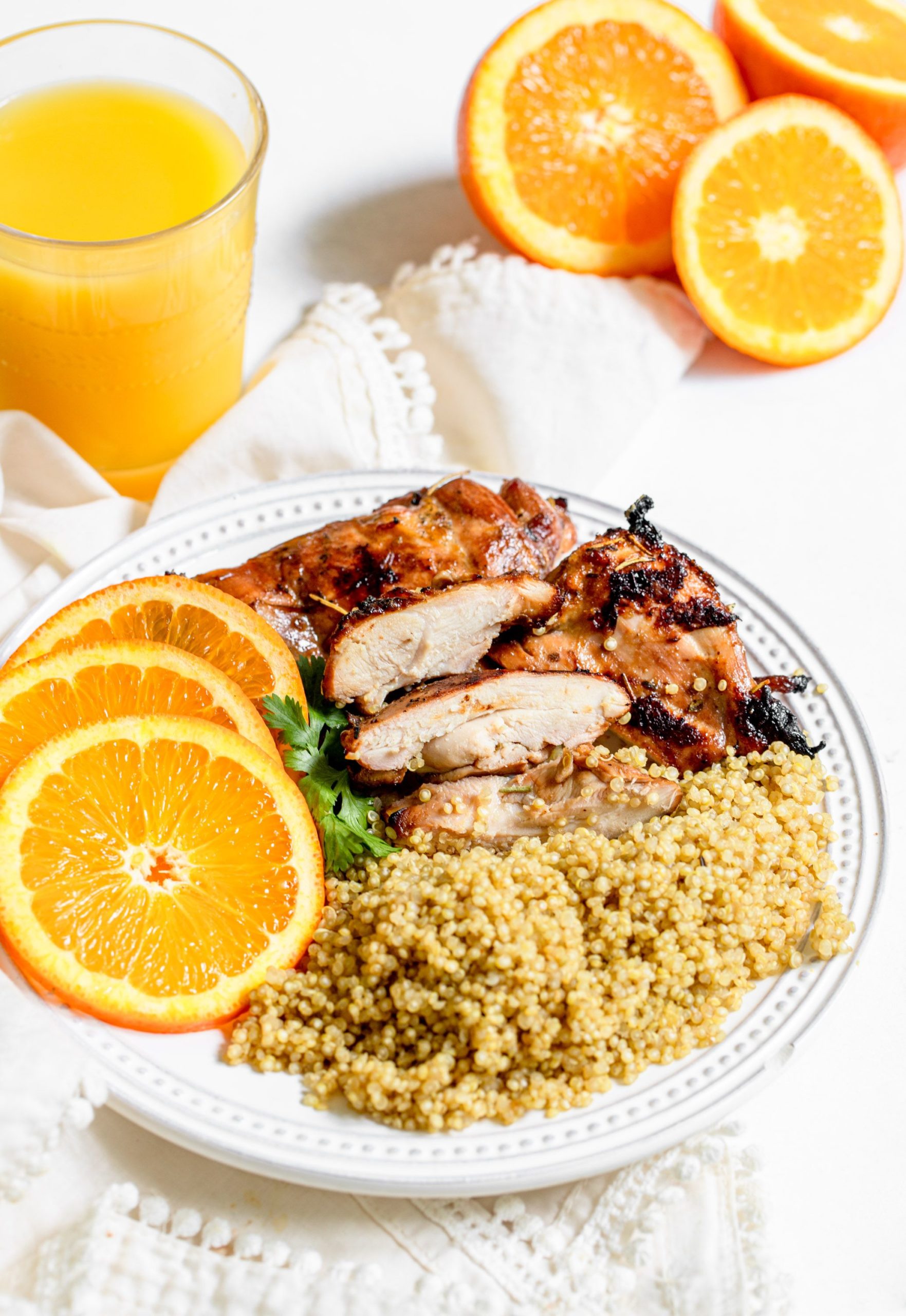 Add the orange zest, bring everything to a boil and reduce the liquid to half. Easy Orange Juice Chicken Marinade (Grilled Orange Chicken ...