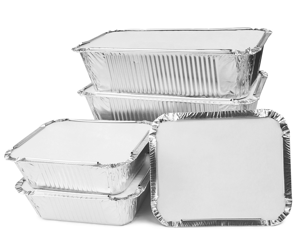 Aluminum Container 4″x5″ PBM Distributing