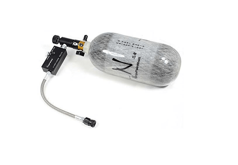 Ninja 4500PSI 90CI PCP AIR RIFLE Tank w/ PCP Air Rifle Regulator & PCP