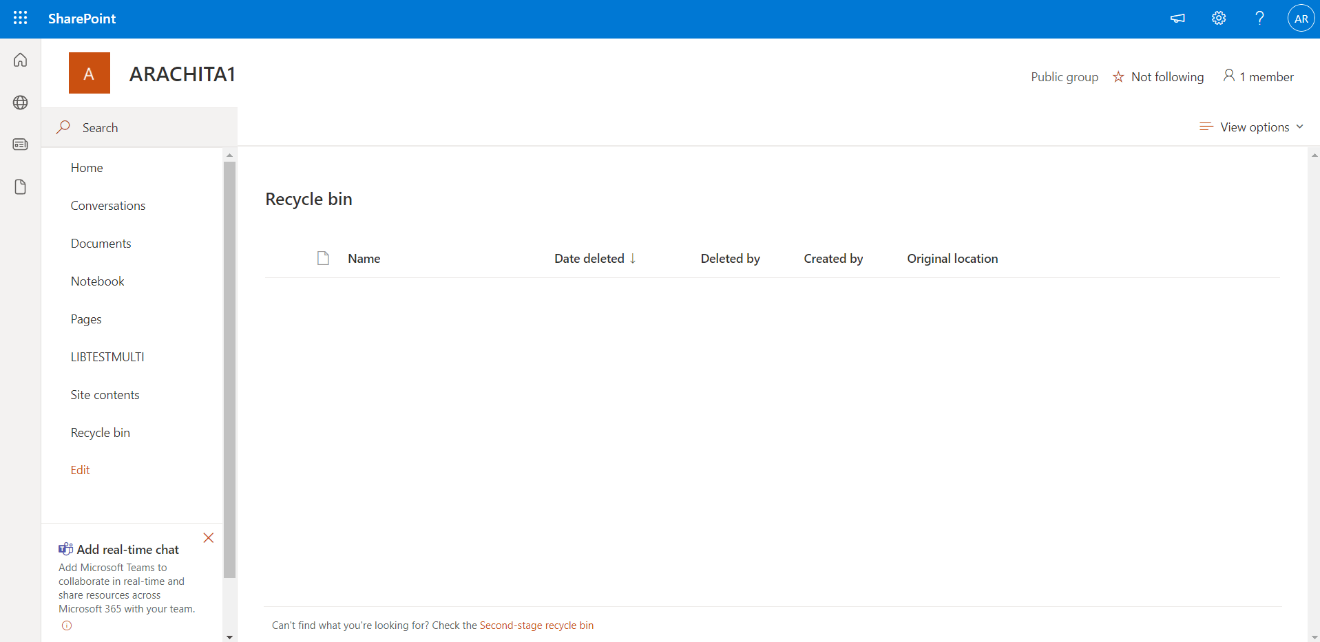[SPO] Remove items from list with listview threshold reached and then