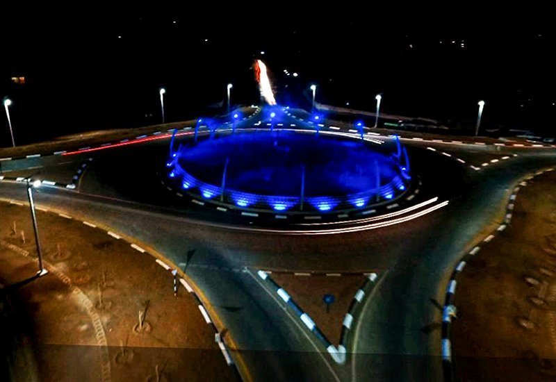 Harare Drive Roundabout Solar Street Lighting Solution in Zimbabwe