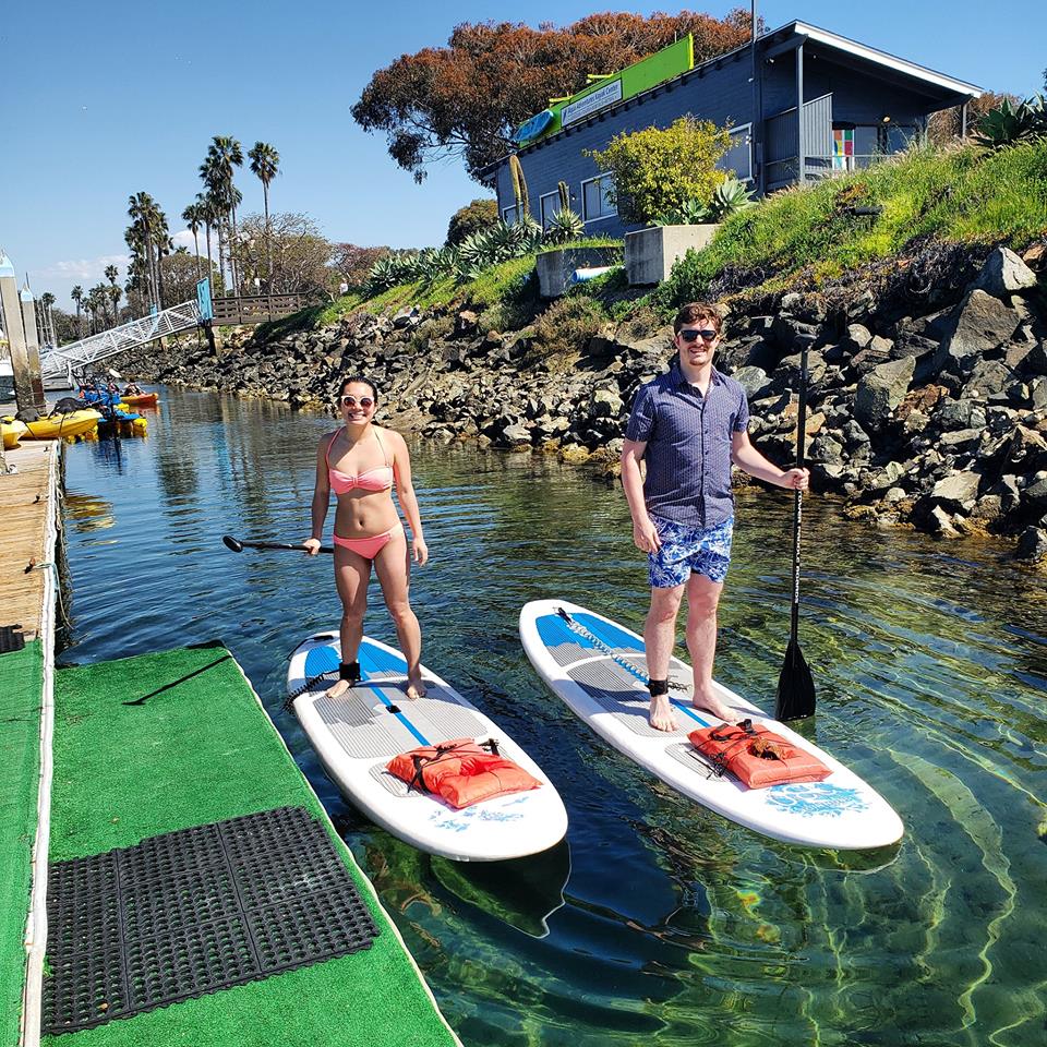 Stand up Paddle in San Diego (SUP) by PB Surf School California