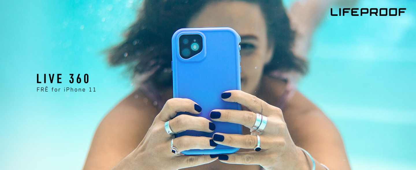 Buy the Lifeproof iPhone 11 Fre Case Black Water Proof Dirt Proof