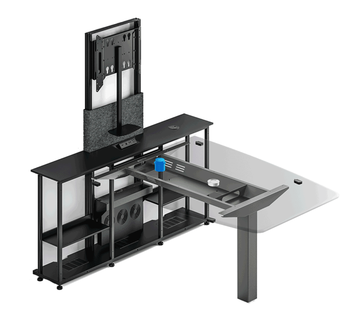 Buy the Salamander Unifi Huddle 4x5 Table Top SDTP4860A/C/WW Gloss