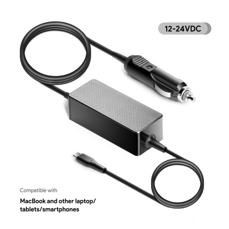 Buy the KFD 100W USBC Laptop Car Charger 12V24V Compatible With