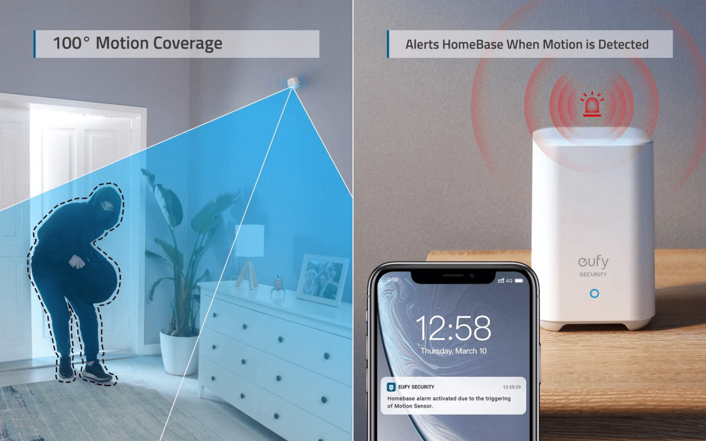 Buy the Eufy Security Motion Sensor Add On ( T8910C21 ) online PBTech.co.nz