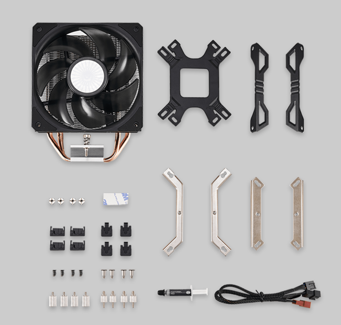 Buy the Cooler Master Hyper 212 EVO V2 CPU Cooler 1x 120mm Fan, 155mm