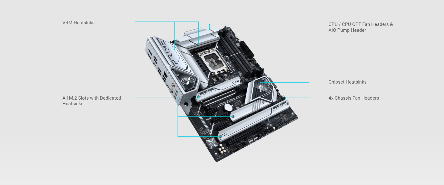 Buy the ASUS PRIME Z790-A WIFI-CSM ATX Motherboard LGA1700, Z790