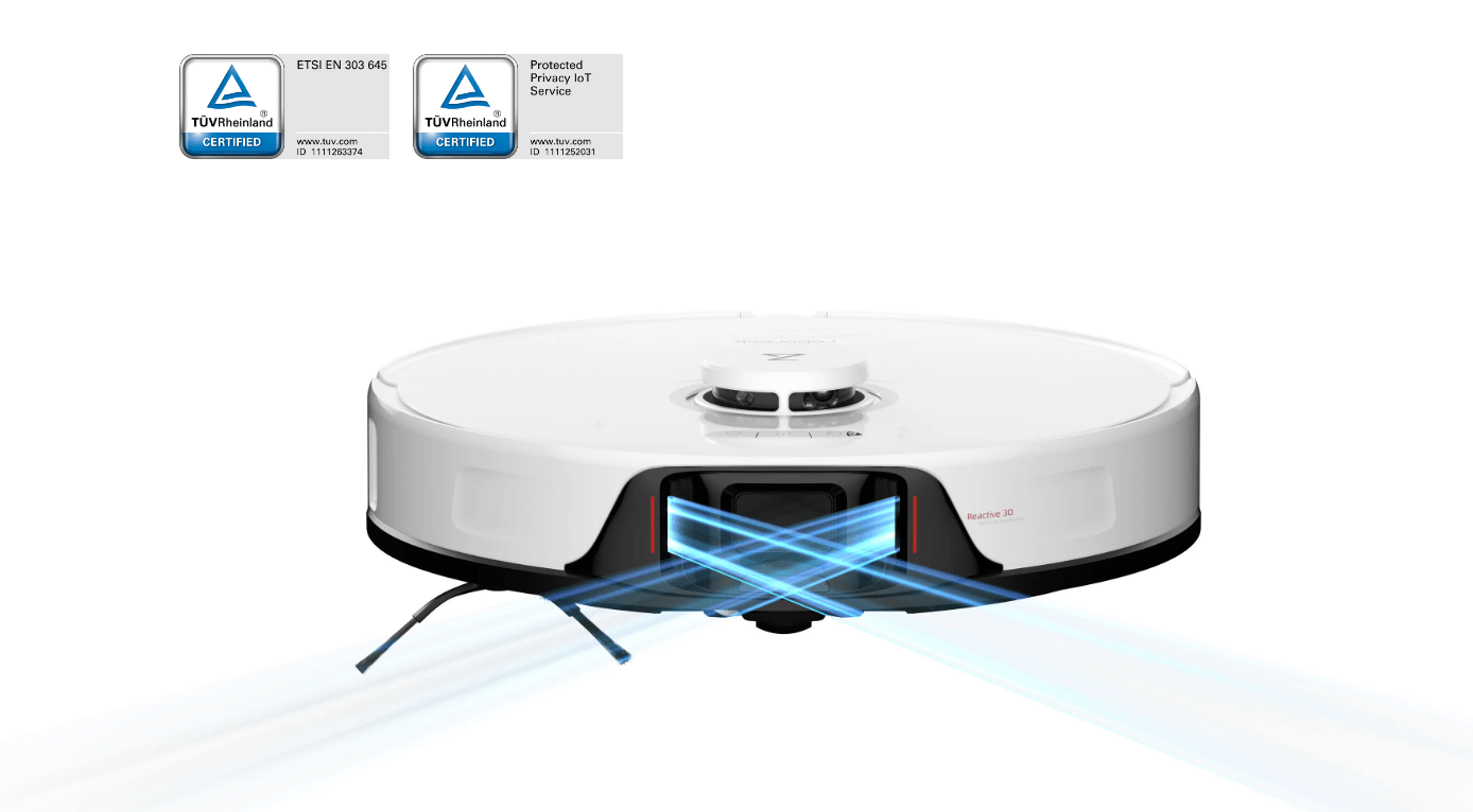 Buy the Roborock S8 Smart Robot Vacuum Cleaner 2in1 Sweeping and