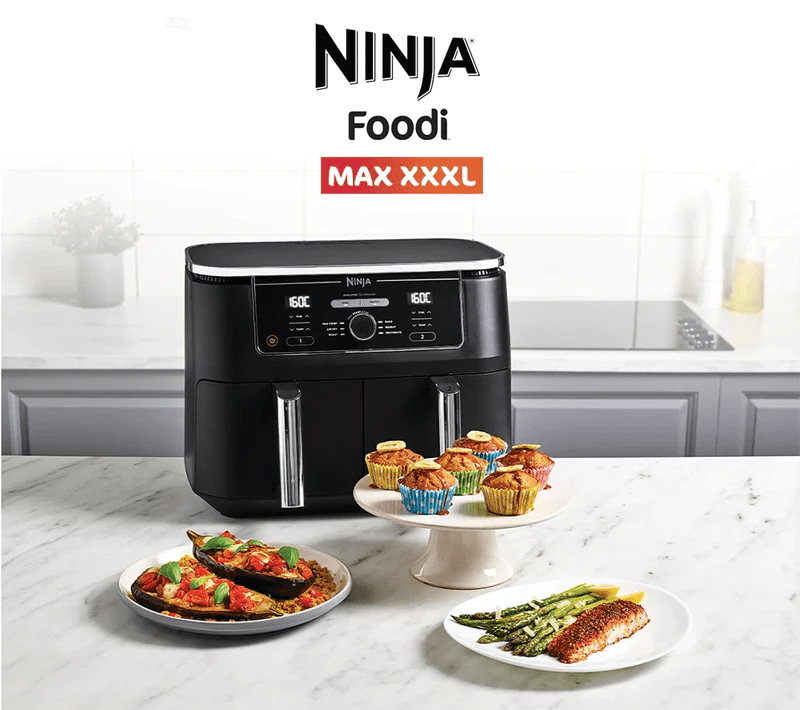 Buy the Ninja Foodi Af400 Max XXXL Dual Zone Air Fryer 9.5L Air Fryer