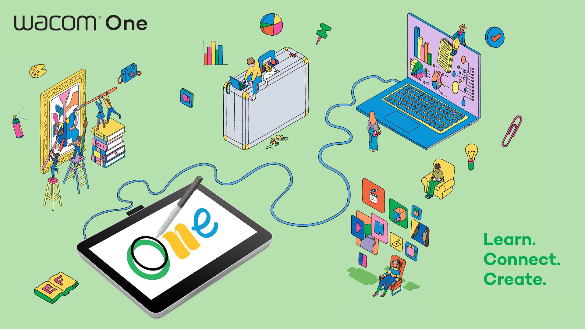 Buy the One 13.3" ( Gen2 2023 Model) Graphics Tablet Pen Display