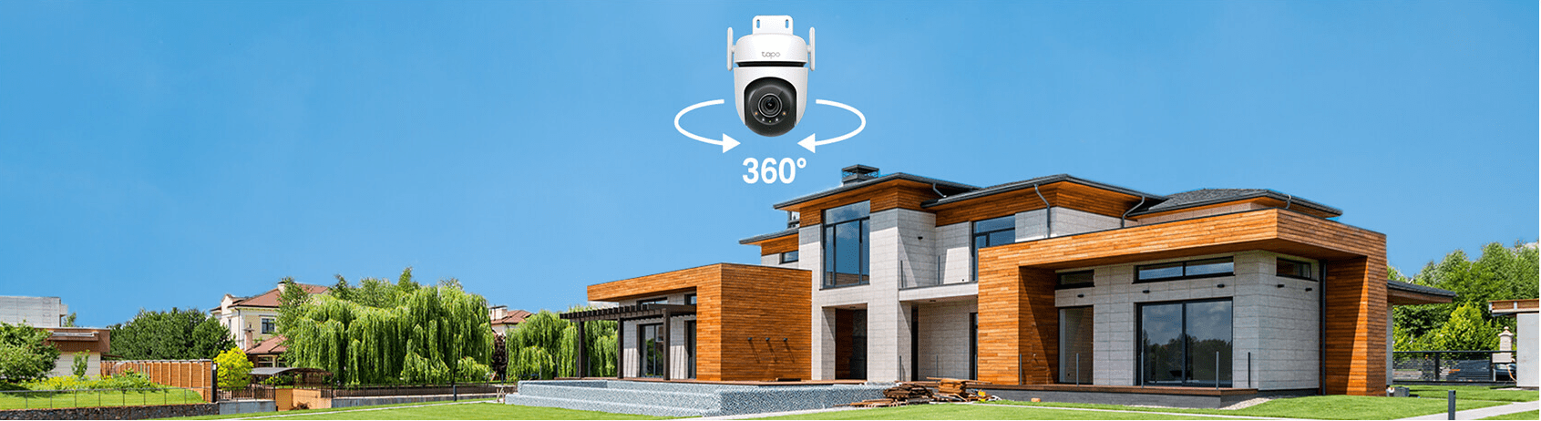 Buy the TP-Link Tapo C520WS 4MP/2K+ Outdoor PT WiFi Camera Customizable