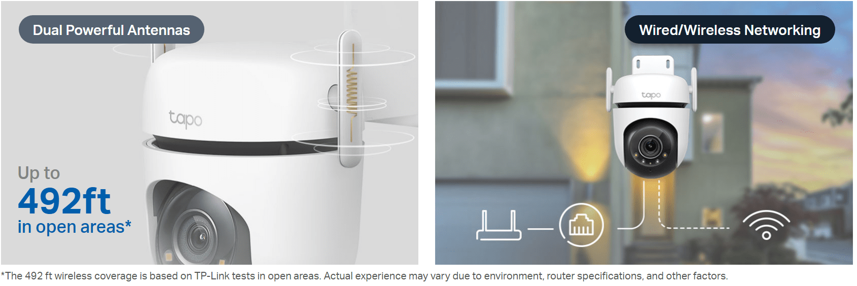 Buy the TP-Link Tapo C520WS 4MP/2K+ Outdoor PT WiFi Camera Customizable