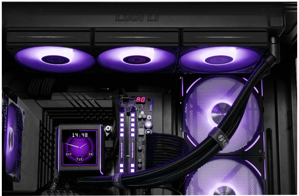 Buy the Lian Li Galahad II LCD 360 Black with SL Infinity Fans 360mm