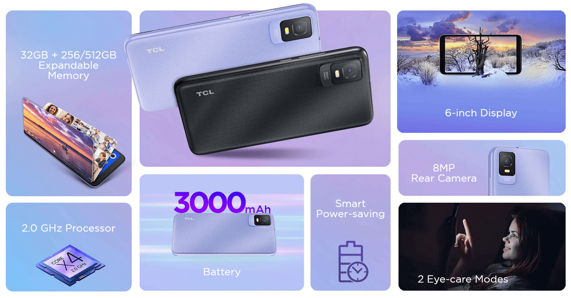 Buy the TCL 403 Smartphone - Black ( T431P-2A2DNZ11 ) online - PBTech.co.nz