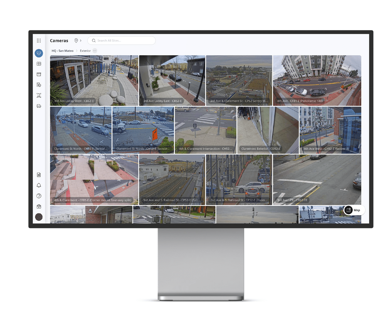 Buy the Verkada CD52-E 5MP Fixed Lens Outdoor Dome Camera 256GB Storage