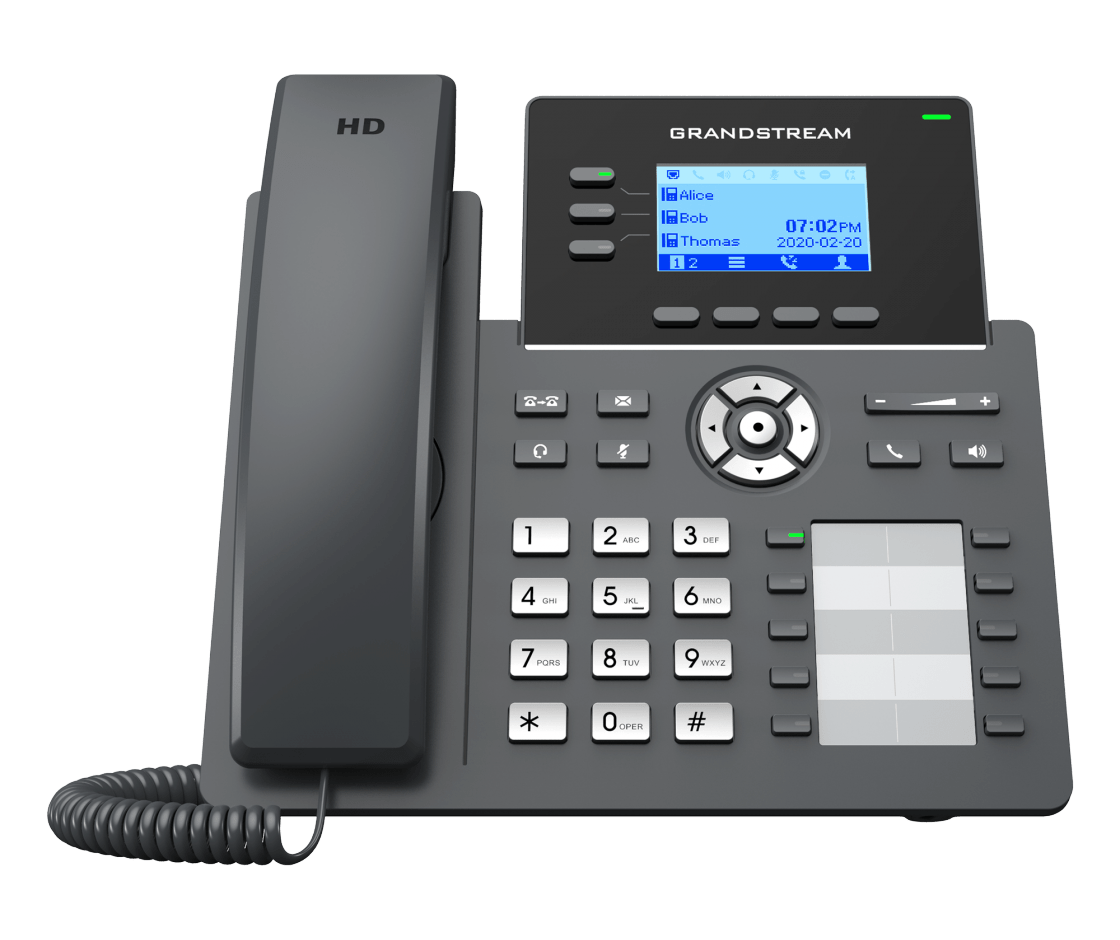 Grandstream GRP2604P ตู้สาขาโทรศัพท์ ,ตู้สาขาโทรศัพท์ไอพี, คอล
