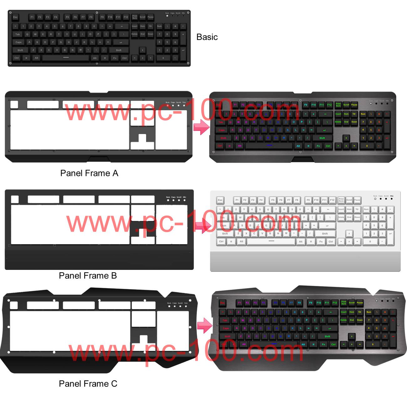 Why choose our mechanical keyboard? Custom Best RGB Backlit