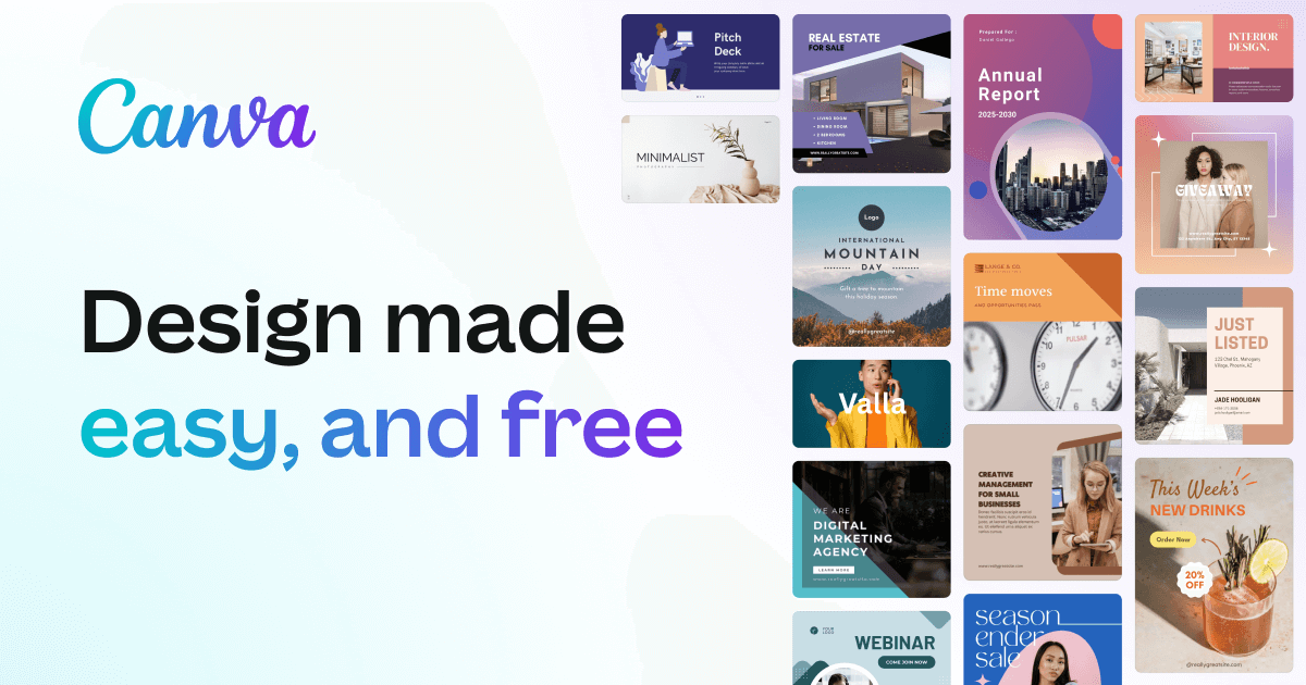 Canva Top 5 Free Design Tools to Fuel Your Creativity