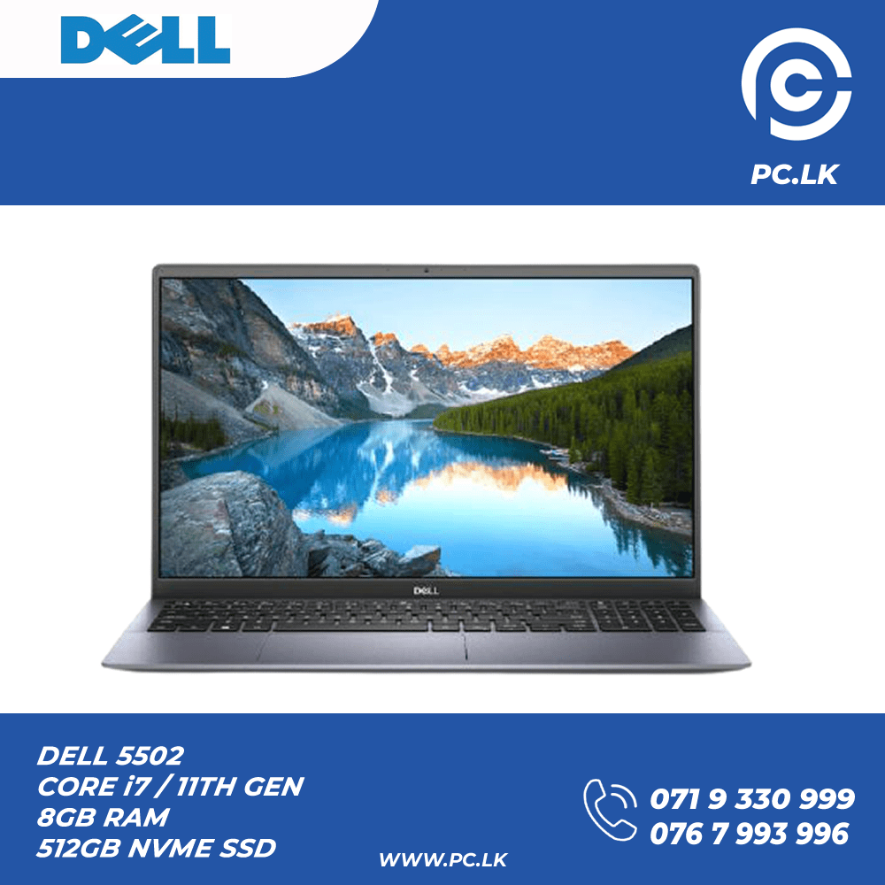 DELL 5502 Core i7 BEST PRICE IN SRI LANKA PC.LK Best Laptop Store