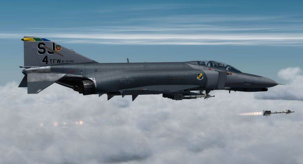 F4E Phantom II TacPack Addon (FSX/P3D)