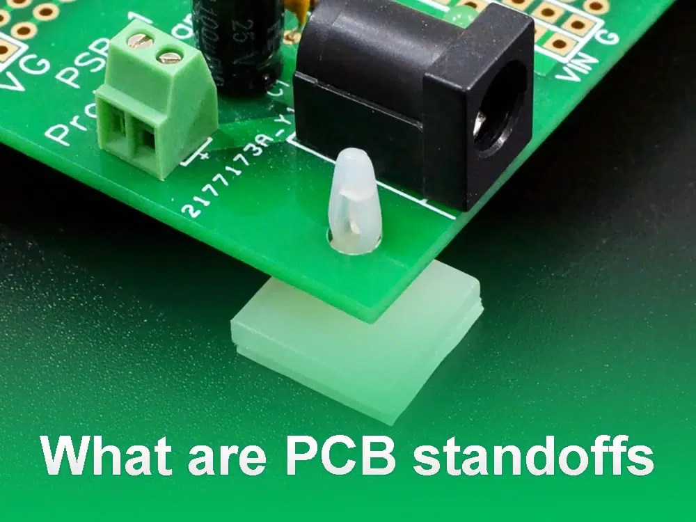 PCB standoffs separator and risers of PCB boards and electronic components IBE Electronics
