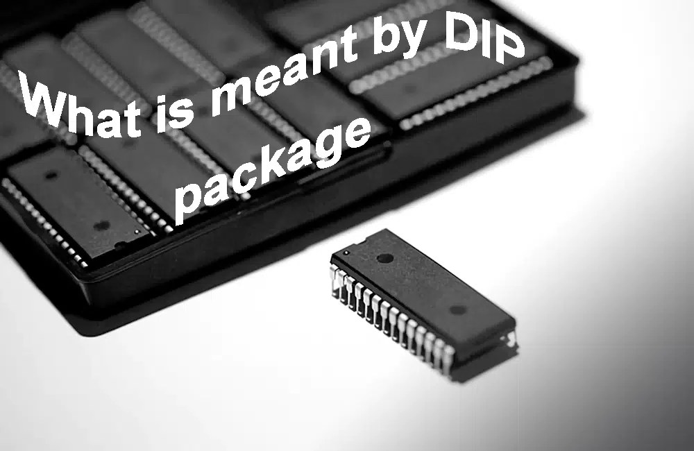 DIP Package Dual Inline Package for Integrated Circuit in PCB IBE