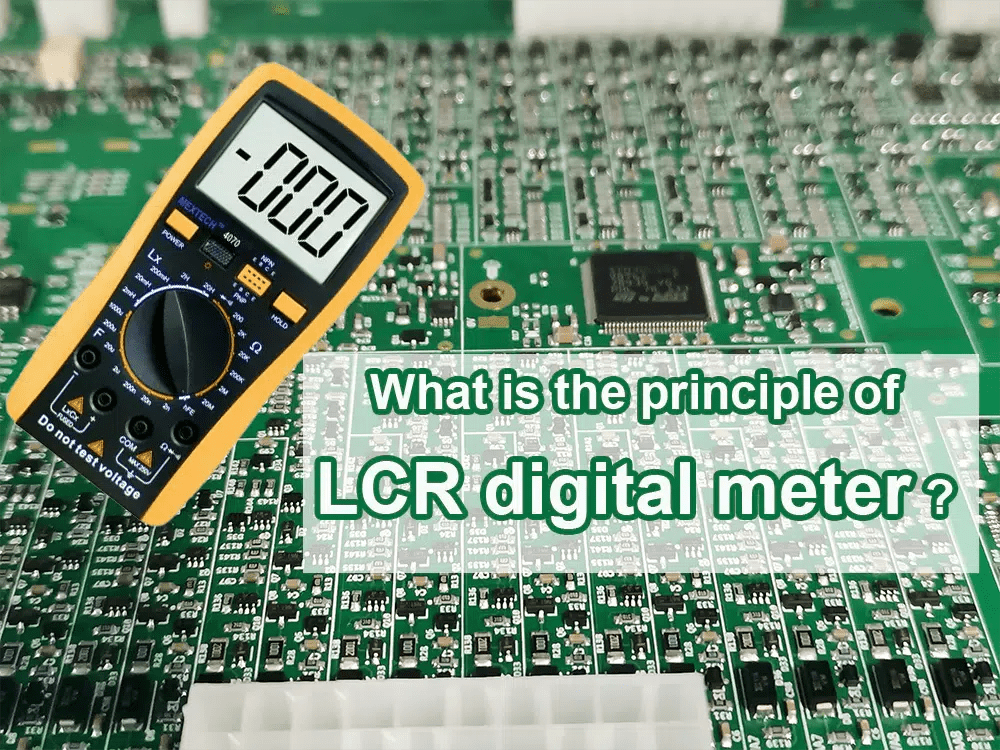 What is the principle of LCR digital meter ? IBE Electronics