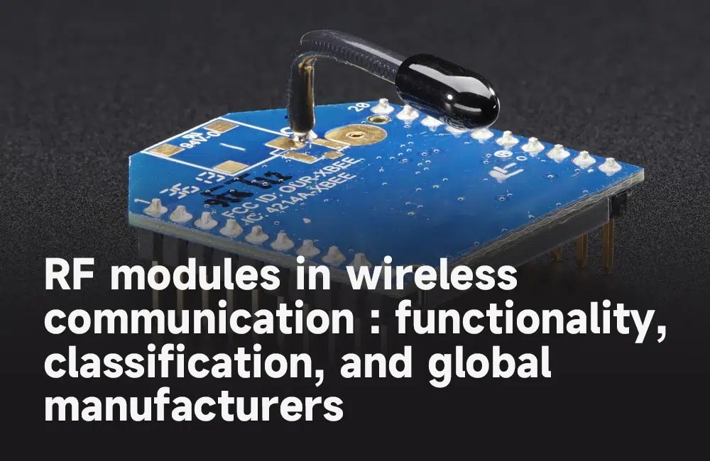 RF module in wireless communication functionality, classification