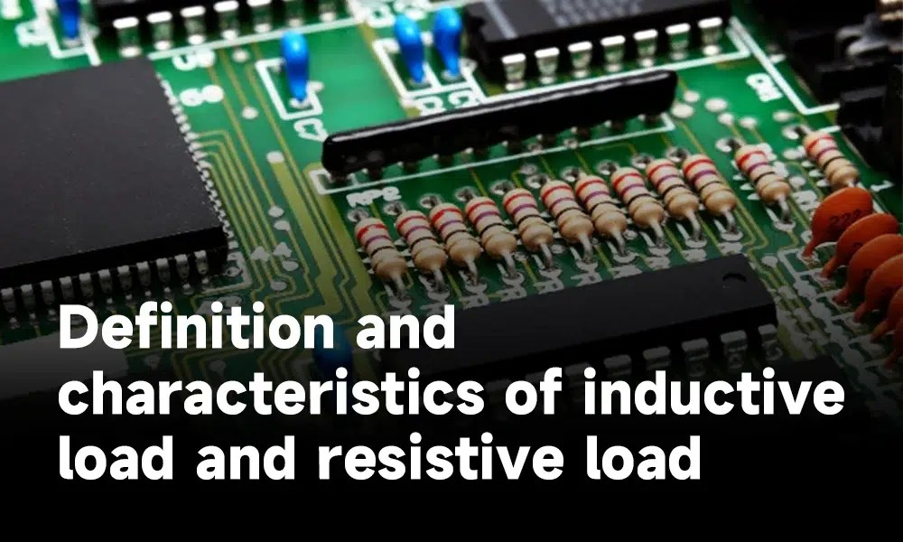 How to distinguish between inductive load and resistive load? IBE