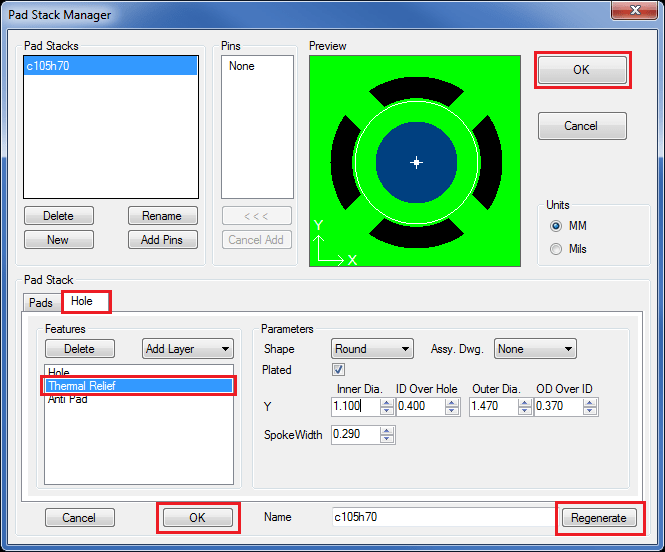 Pcb Thermal Relief PCB Designs