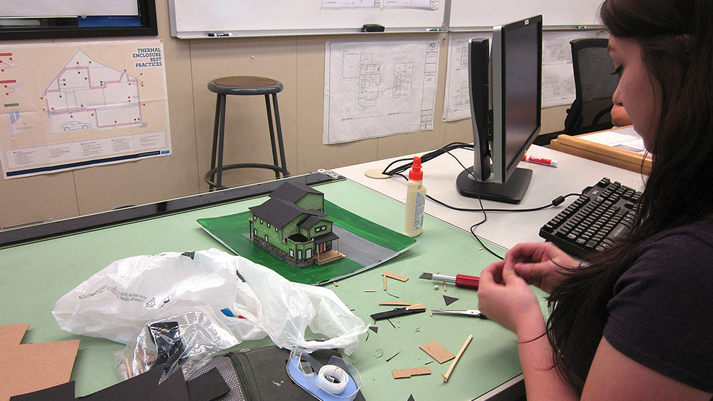 Architectural Design and Drafting, associate degree Architectural