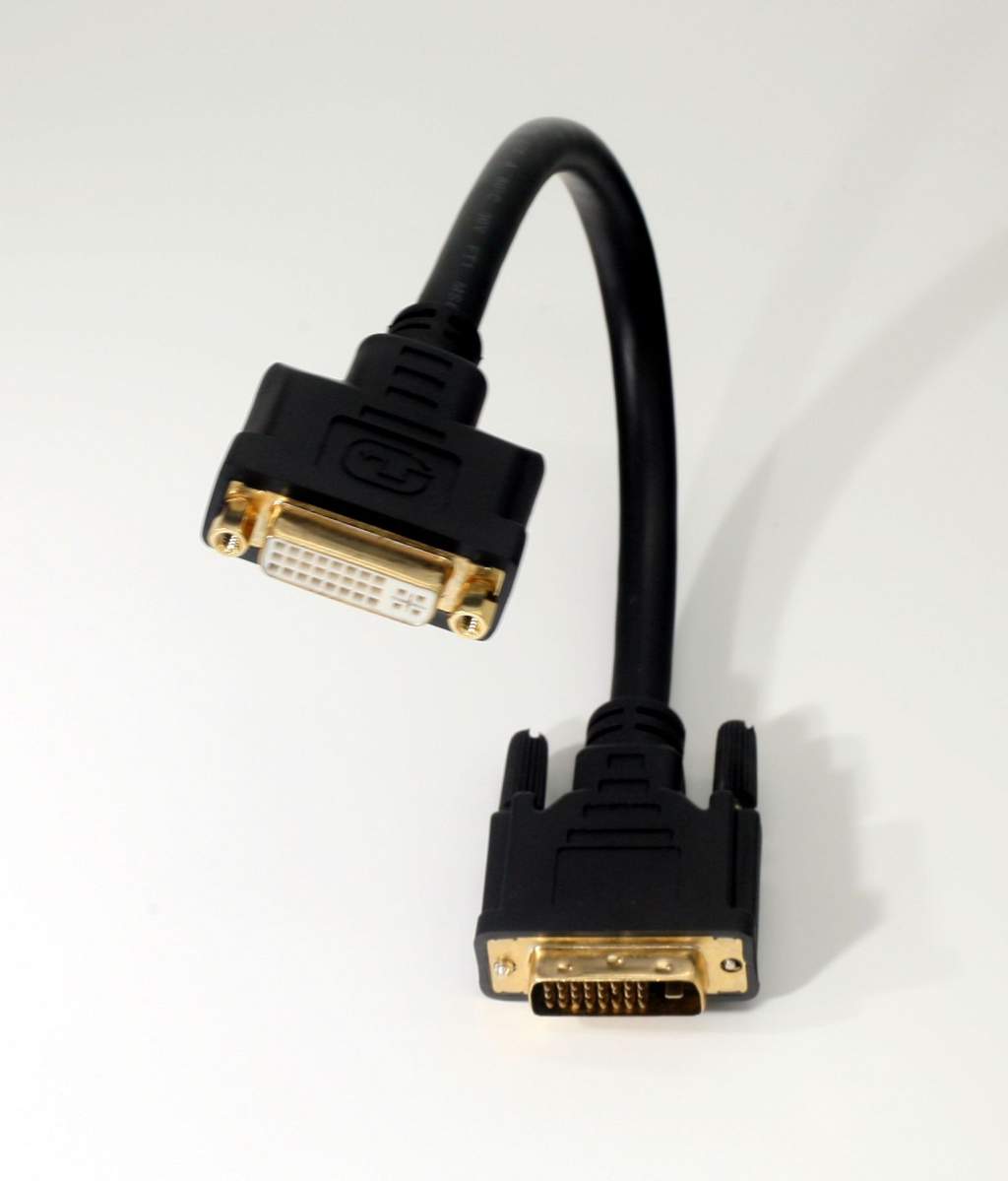 Digital DVI D Cable 1FT Male to Female Extension PC Cables Search