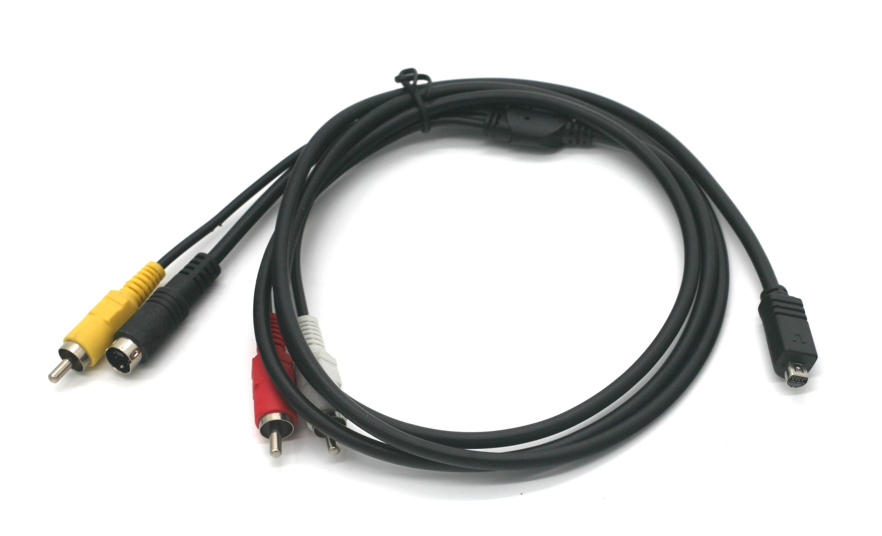 Sony VMC15FS AV Cable for most Sony MiniDV and DVD Camcorders