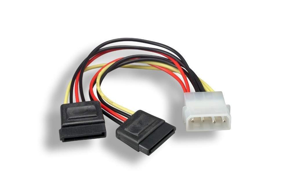 Sata Dual Power Splitter Cable 6 Inch PC Cables Search
