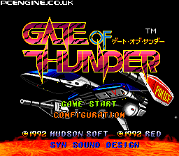 Gate of Thunder - The PC Engine Software Bible